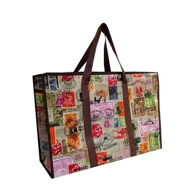 качество  CMYK 180g Non Woven Shopping Bag Custom Non Woven Bags For Shopping With Folding Handle завод