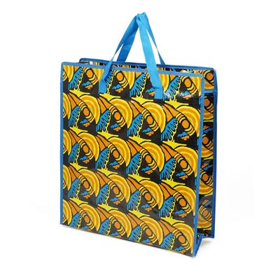 качество  Zipper Top Cmyk Panton Color Grocery Shopping Bag Pp Woven Bag  Washable Foldable завод