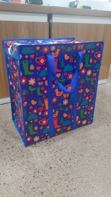 Пользовательская сумка для покупок из полипропиленовой ткани с печатью экологичными чернилами