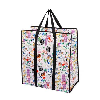 Заказные сумочки из ПП с экологически чистым чернилом вместимостью 10 кг